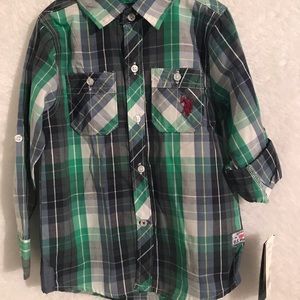U.S. Polo Assn. Plaid Button Down Shirt